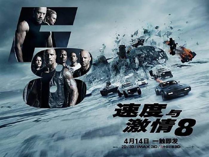 17年电影票房排行榜,最牛票房56.8亿,最惨一部仅收入169元