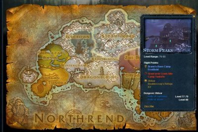 魔兽世界当中怎么去诺森德(魔兽世界诺森德路线图)