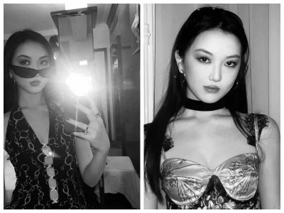 18岁李嫣最新照片,身材苗条着装清凉,五官立体显冷艳