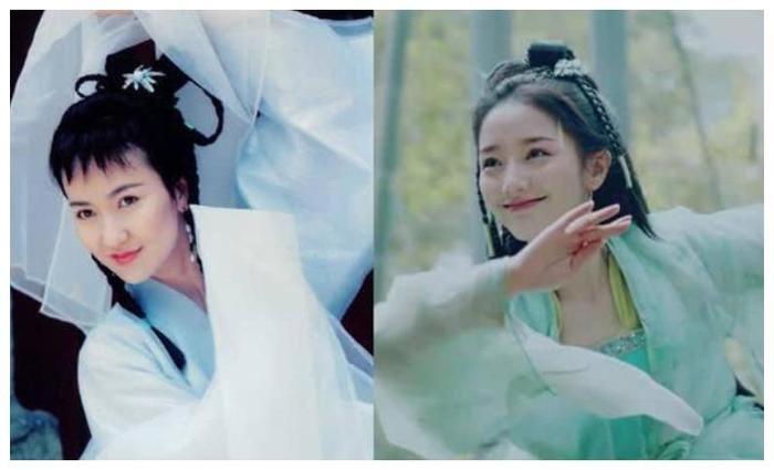 《白娘子》新旧版中,肖燕饰演小青的性格比陈美琪饰演的更显活泼