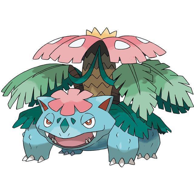 宠物小精灵MEGA进化高清大图合集(上)