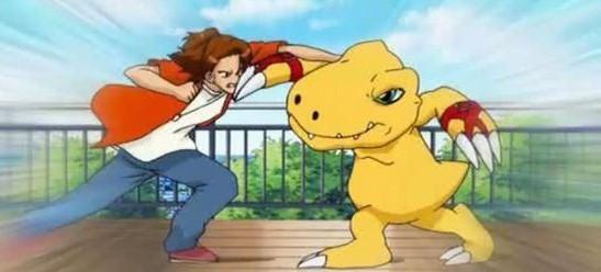 数码宝贝：亚古兽“充值”就能变强，大门大的拳头果然是最强武器