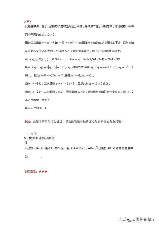 初中数学-10道常见易错题分享!