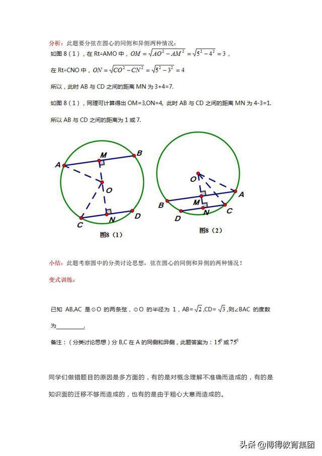 初中数学-10道常见易错题分享!