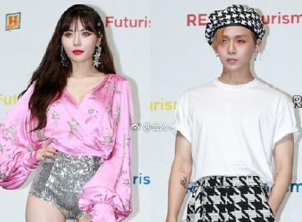 泫雅的男友道歉,金泫雅金晓钟公开搂腰调情,摸着她的胸口玩胸!