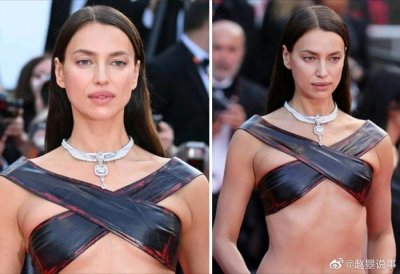 葡萄牙巨星C罗的前女友伊莲娜出现在了戛纳电影节现场……