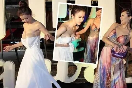 盘点娱乐圈女星走光尴尬瞬间,都是穿衣不当惹的祸!