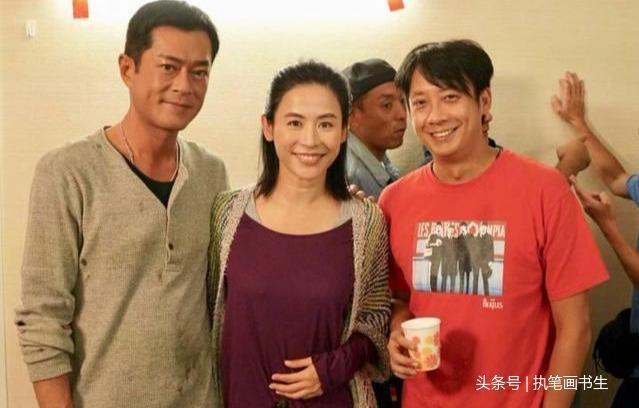 恋情曝光?古天乐与宣萱亲密搂肩,两人贴耳热聊,萱萱眼神好柔情