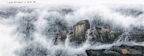 这才是土豪老板办公室该挂的画,见识了!