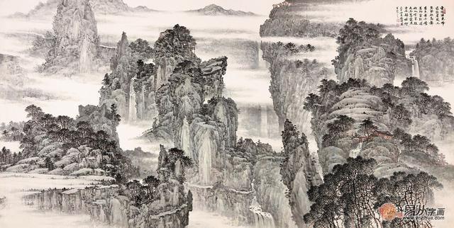 这才是土豪老板办公室该挂的画,见识了!