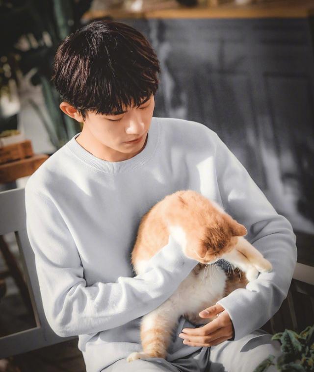 易烊千玺新造型太帅气,淡蓝色运动衣简约随性,温暖笑容撩人心弦