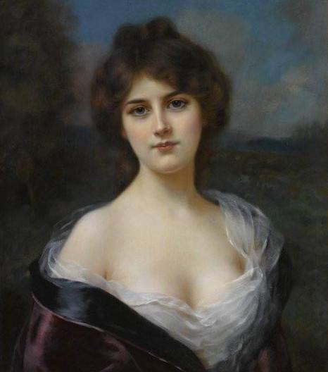 那些关于美女的知名油画,每幅都细致入微,令人着迷!
