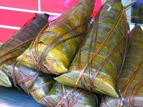 端午中山这种传统风味的粽子,形状如圆筒,粗如手臂,你吃过吗?