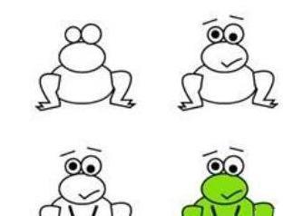 育儿简笔画，8种小青蛙的画法，总有一款能打动宝宝的心！