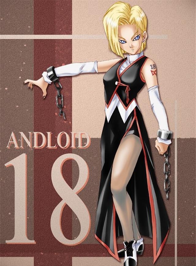 龙珠：18号女神的各种同人图，克林的小辫子亮了！