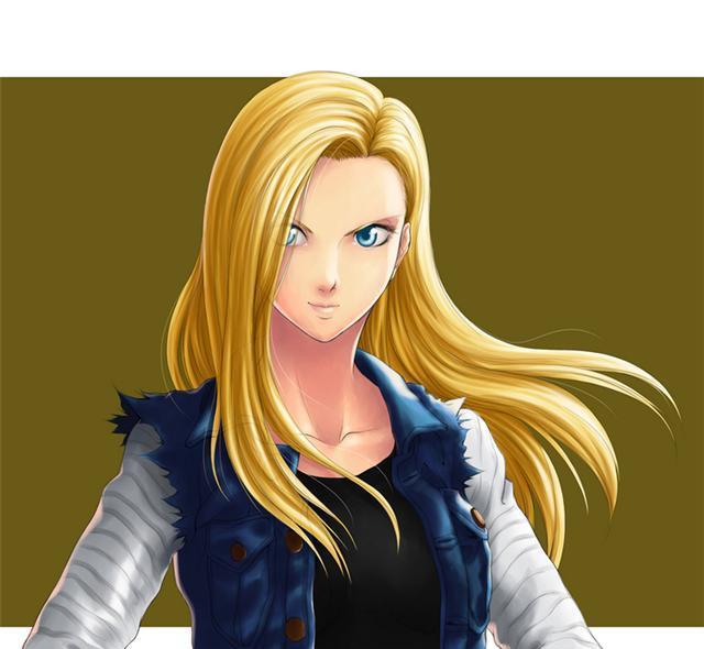 龙珠：18号女神的各种同人图，克林的小辫子亮了！