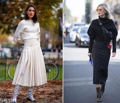 半身裙配什么上衣？既暖又显瘦的穿搭推荐