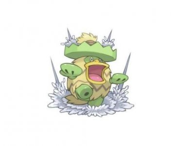 《精灵宝可梦》图鉴272:对战上被称为鸭神的宝可梦-乐天河童