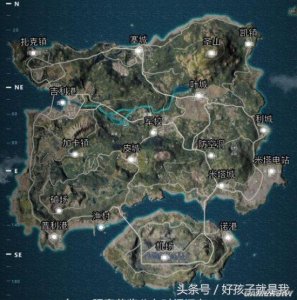 《绝地求生》国服“绝地岛”地图名称一览 绝地求生国服地图详解