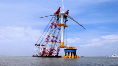 ​中国再创奇迹，打造海上最大发电机，一转就是4个亿，堪比印钞机