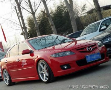 改装车:马自达6的时尚小改装,姿态与帅气并存,你会爱上它吗?