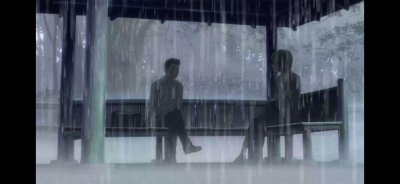 隐约雷鸣,阴霾天空 即使天无雨,我亦留在此 -《言叶之庭》