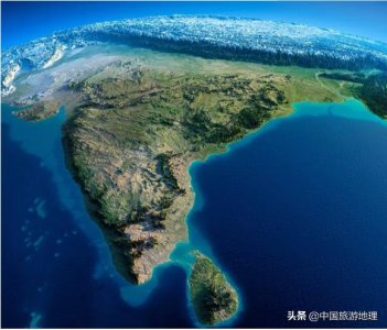 印度地形欣赏