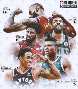 NBA2018全明星阵容是什么 詹姆斯和库里担任东西部队长