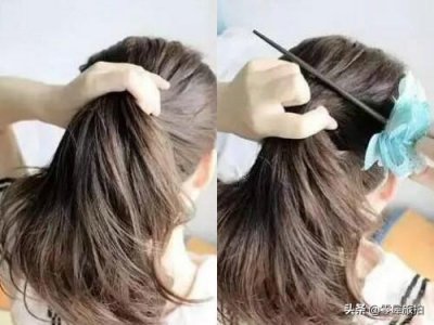 古典发簪盘发教程,让你看起来更有韵味