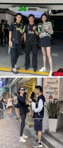 ​奚梦瑶携何猷君走T台奚贵妃被拽出高低肩令人捧腹