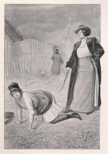 ​古代中国的打屁屁家法：男尊女卑羞刑的历史与影响