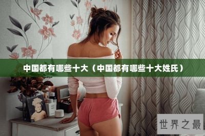 ​中国都有哪些十大（中国都有哪些十大姓氏）