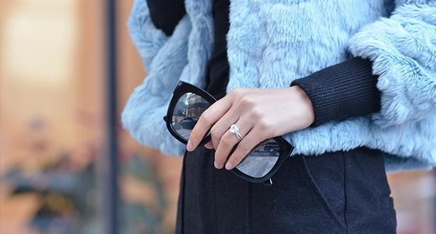 订婚戒指戴哪个手指,订婚戒指戴哪个手指?左手还是右手?图8