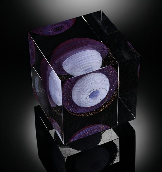 世界十大最震撼错觉(他花了40年用几何错觉艺术)(41)