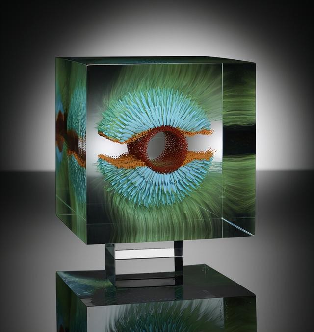 世界十大最震撼错觉(他花了40年用几何错觉艺术)(47)