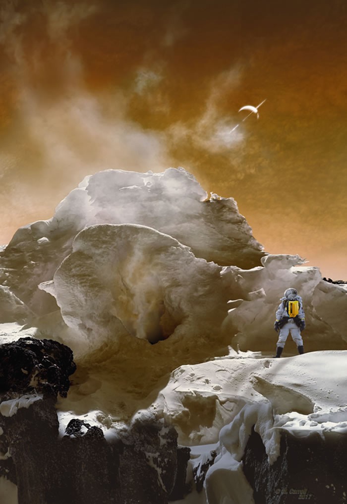 当“惠更斯号”探测器在土卫六表面着陆,拍摄到令人惊奇的土卫六。专家指出,如果未来人类真的到达土卫六,他们可能首先注意到的不是视觉,而是气味。