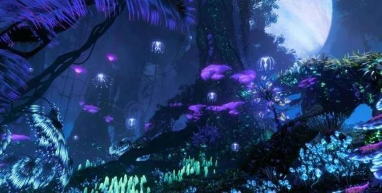 科幻片中那些会发光的植物是凭空想象还是真实存在,世界上发光的植物