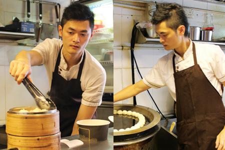 这位歌星将上海最好吃的生煎带到香港，还亲自送外卖