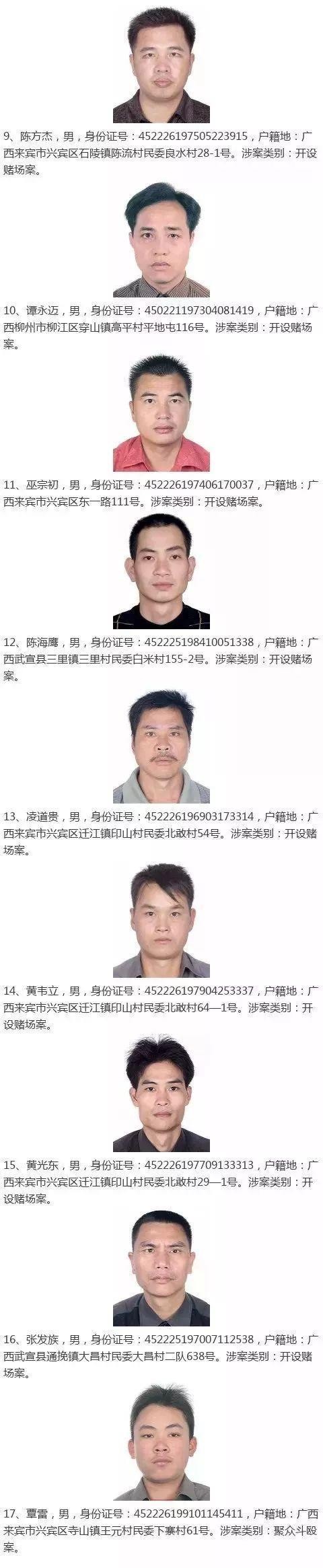 多名涉黑涉恶人员在逃，广西警方悬赏通缉！最高奖励......