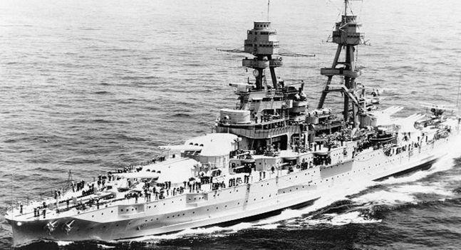 它是珍珠港事件受损最重的战列舰,整场袭击中一半阵亡者来自该舰