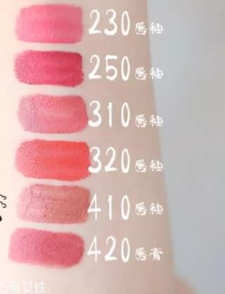 雅诗兰黛唇釉色号试色 雅诗兰黛唇釉色号试色