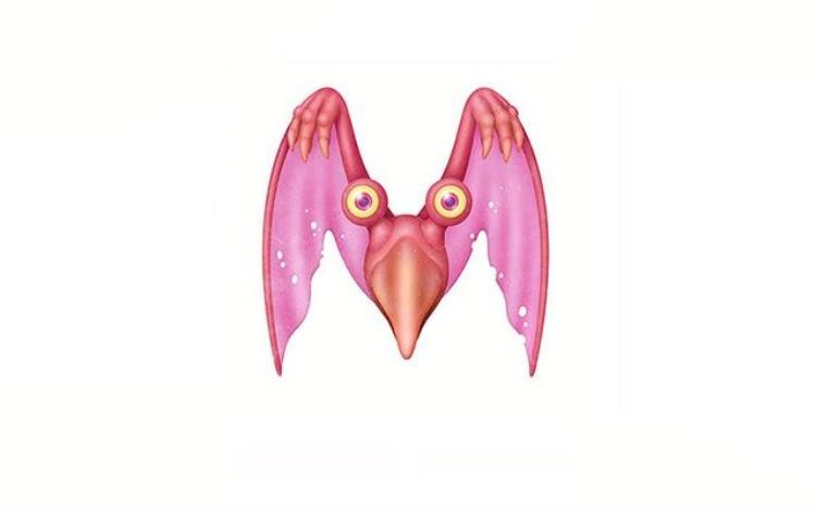 诡异的英文字母设计图,用英文字母设计的图案