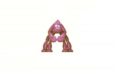 ​诡异的英文字母设计图,用英文字母设计的图案