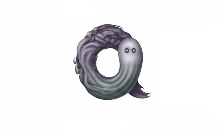 诡异的英文字母设计图,用英文字母设计的图案