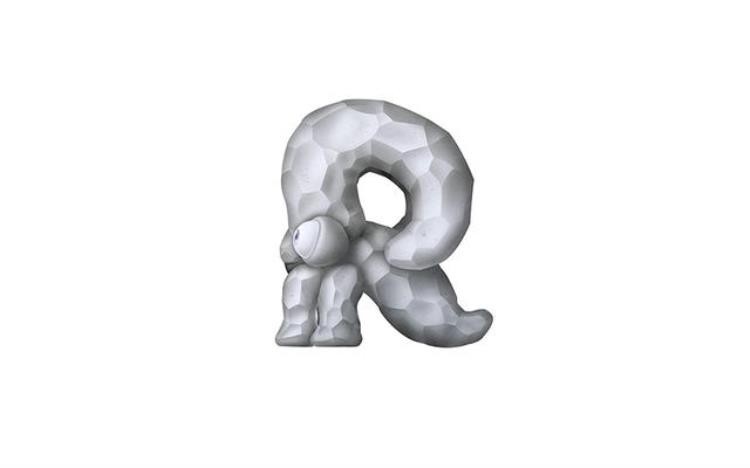 诡异的英文字母设计图,用英文字母设计的图案