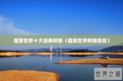 ​魔兽世界十大经典种族（魔兽世界种族排名）