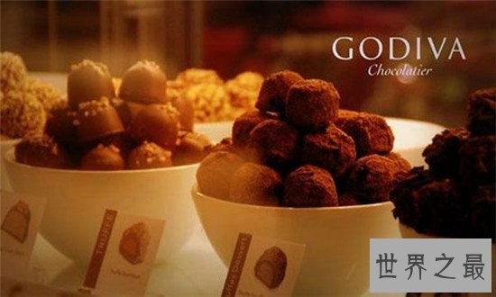 世界十大巧克力品牌,你能抵挡巧克力的诱惑嘛?