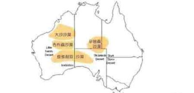 ​美丽的红色沙漠 澳大利亚辛普森沙漠