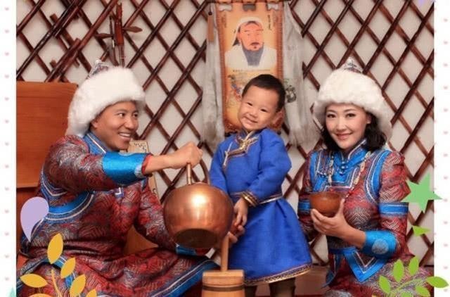 40岁谷智鑫近照,娶的老婆竟是“华筝公主”,5岁儿子和他像极