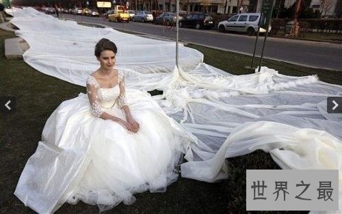 世界上最长的婚纱,4100米(震撼却没卵用)